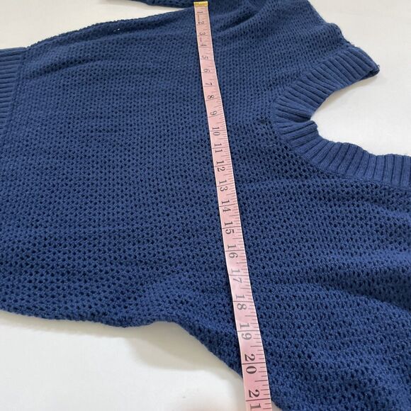 Women’s Express‎ V-Neck Sweater Small See Through 90s Y2K 70s - Picture 7 of 10